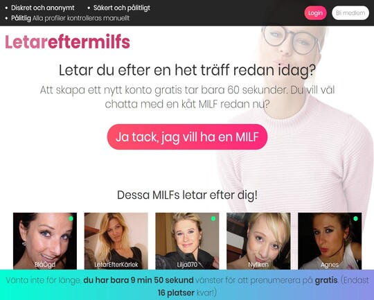 LetarefterMILFs.se Logo