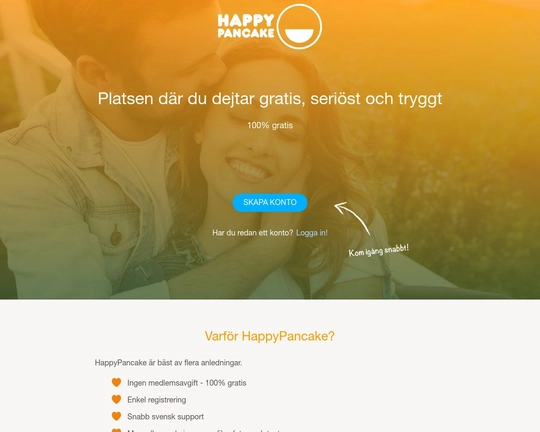 HappyPancake.se Logo